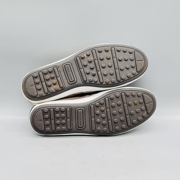 Cole Haan Shoes Mens 7.5 Brown Leather Slip On Penny Loafers Casual Comfort